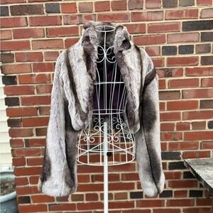 Baby Phat Vintage Faux Fur Jacket